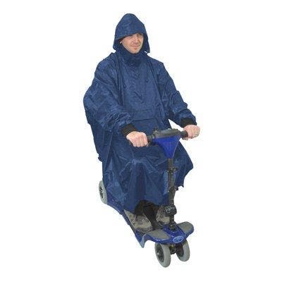 Luxe Poncho scootmobiel - Waterafstotend - Met mouwen, Diversen, Verpleegmiddelen, Nieuw, Verzenden