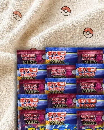 Pokémon - 25 Booster pack - Pokémon TCG MEGA - MEGA s/Ninja, Nieuw
