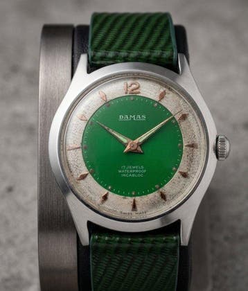 damas - Green Dial Manual Winding - Sans prix de réserve -, Bijoux, Sacs & Beauté