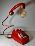 Tafellamp - Plastic, Metaal, Glas - Vintage telefoon in de