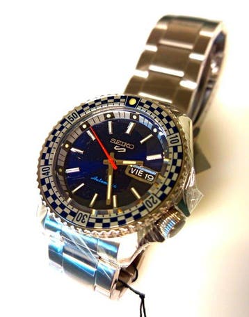 Seiko - 5 Sports Checker Flag - Special Edition 2024 -, Nieuw