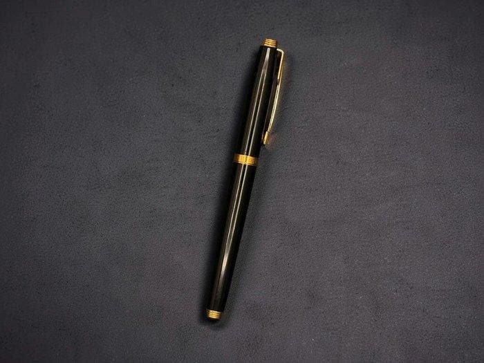 Parker - 75 Black GT Fountain Pen - Zonder minimumprijs -, Verzamelen, Pennenverzamelingen