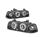 PHARES BMW E36 92-98 ANGEL EYES CCFL FOND NOIR, Verzenden, Neuf