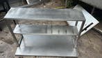 RVS opzetstuk 120x30x78 bxdxh, Ophalen of Verzenden, Nieuw in verpakking