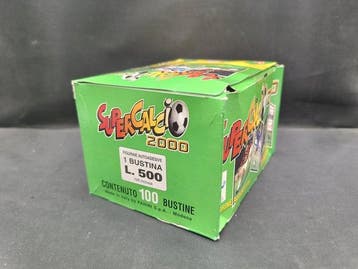 Panini Supercalcio 2000 - 100 bustine - 1 Box - Light Played