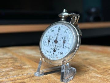 Henri Chatelain (H&C) Pedometer - Staal - 1900-1910 -