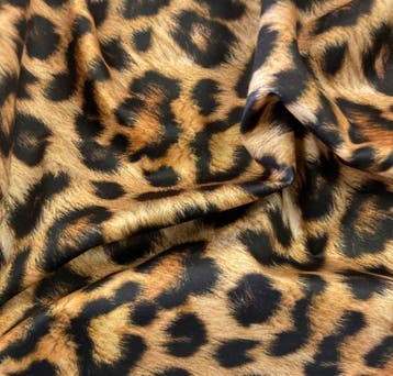 Zachte Animalier-stof van microvezel met een fluweelzachte