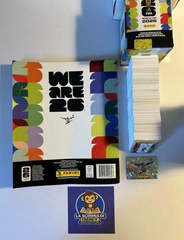 2026 Panini Empty album + complete loose sticker set - Mint