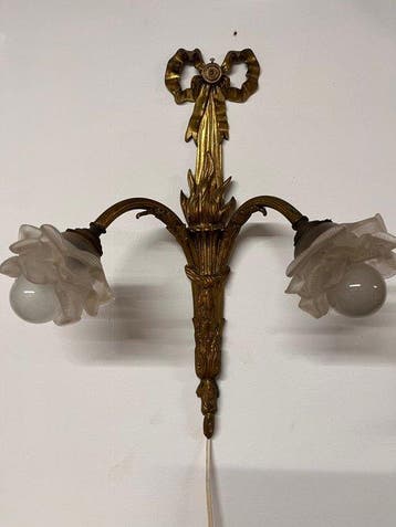 Wandlamp (2) - wandlamp - Messing - Muurlampen