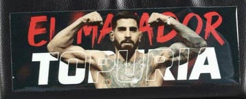 UFC - Ilia Topuria - Autograph Glove