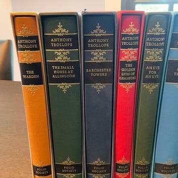 Anthony Trollope - Seven Folio Society Trollope novels -