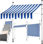 Klemluifel - Balkon luifel - Verticale luifel - 300 cm - Bla, Tuin en Terras, Verzenden, Nieuw