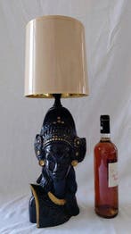 Tafellamp - Vintage lamp - Hars, Plastic, Metaal