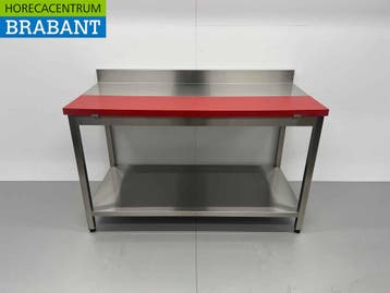 HCB Table de découpe en acier inoxydable et polyéthylène, Verzenden