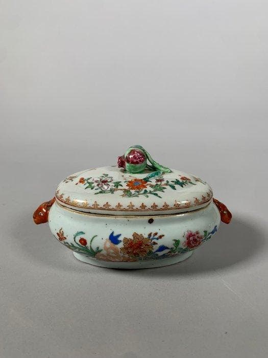 Vaas - Porselein - China - Qing Dynastie (1644-1911) -, Antiek en Kunst, Antiek | Overige Antiek