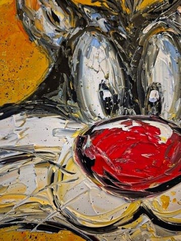 Laurent Pate - Gros Minet en costume ( chat chien )