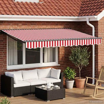 vidaXL Elektrisch Uitschuifbare Zonneluifel, Tuin en Terras, Verzenden, Nieuw