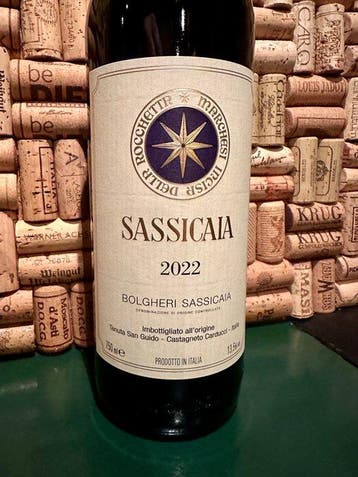 2022 Tenuta San Guido, Sassicaia - Super Tuscans - 1, Collections