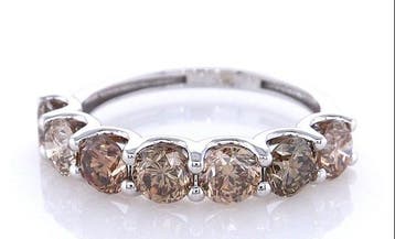 Zonder minimumprijs - Ring - 14 karaat Witgoud - 2.21ct. tw., Nieuw