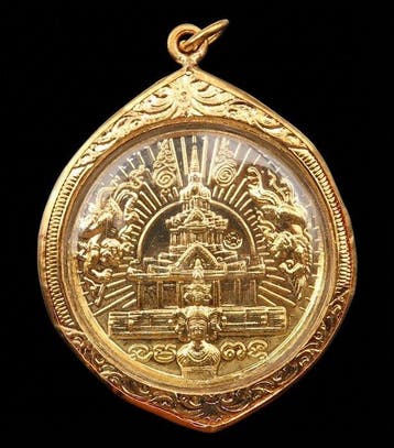 Boeddhistische amulet van de Koning der Fortuin – Jatukam
