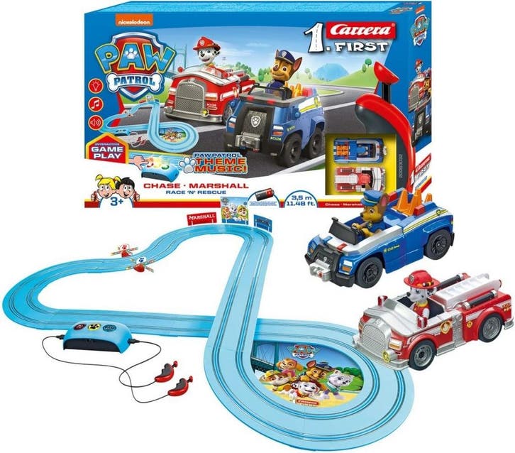 Carrera Paw Patrol Racebaan 3,5m | 51% korting | Retour deal, Kinderen en Baby's, Speelgoed | Racebanen, Elektrisch, Zo goed als nieuw