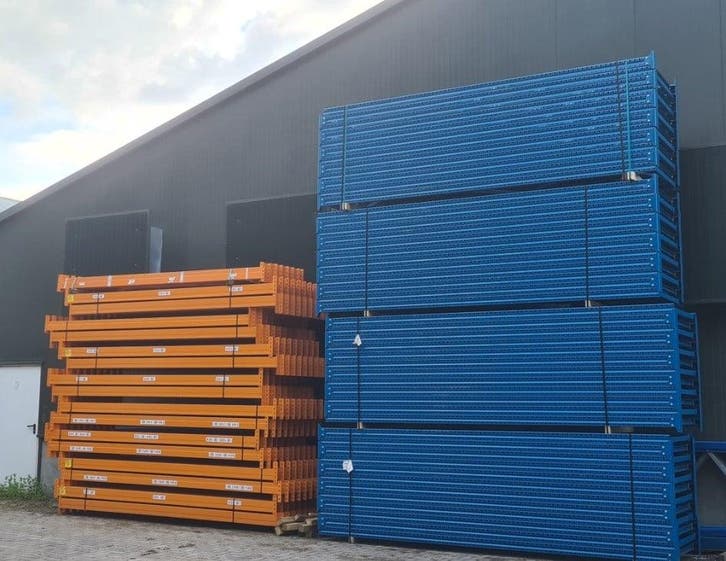 Palletstelling nedcon pr gebruikt Staander 5300x1100x120, Zakelijke goederen, Kantoor en Winkelinrichting | Magazijn, Stelling en Opslag
