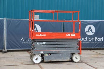 Veiling: Schaarhoogwerker Skyjack SJIII-3226 Elektrisch 227k, Ophalen