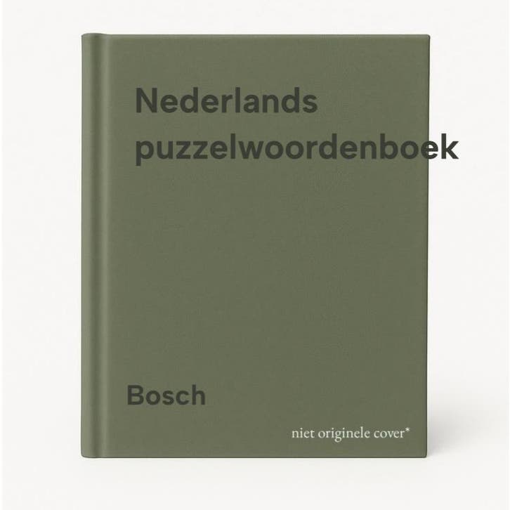 Nederlands puzzelwoordenboek 9789060743423 Bosch, Livres, Livres Autre, Envoi