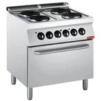 Fornuis + Oven | MAXIMA 700+ | Elektrisch | 4 Kookpunten, Verzenden, Nieuw in verpakking