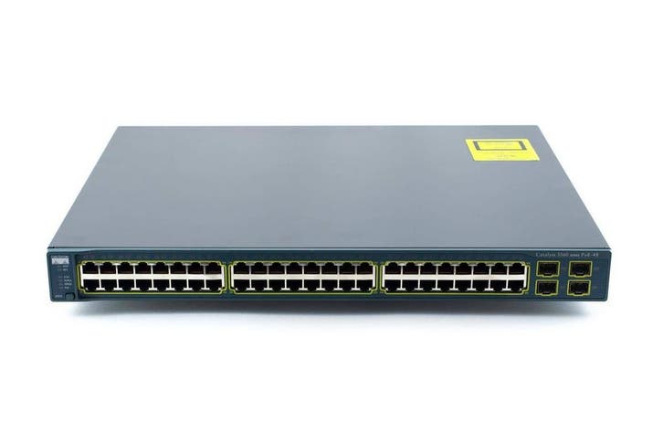 Cisco Catalyst 3560V2-48PS PoE 48-poorts switch, Informatique & Logiciels, Commutateurs réseau, Enlèvement ou Envoi