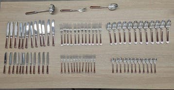 Christofle - Bernard Yot - Bestekset voor 12 personen (75) -