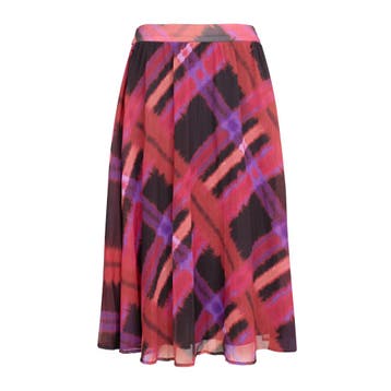 Frogbox • geruite midi rok • 36, Kleding | Dames, Princess goes Hollywood, Verzenden, Nieuw, Roze