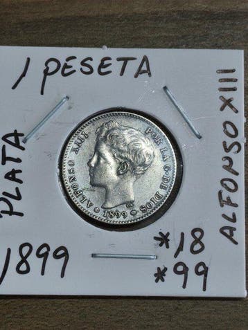 Spanje. Peseta 1870-1989 (Zonder minimumprijs)