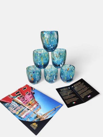 MurArt - MurArt - Drinkset (6) - Glas - Murrine