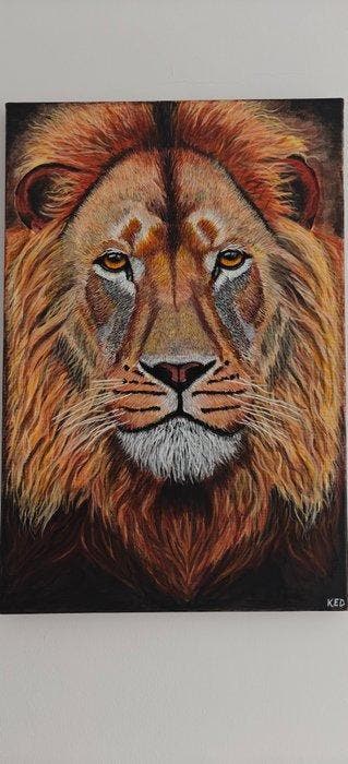 Radulescu Alexandru - King, Antiek en Kunst, Kunst | Schilderijen | Modern