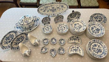 Meissen - Service de table pour 12 personnes (83) - Blue