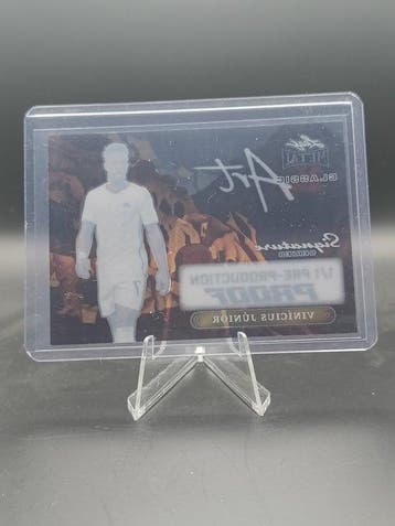 Leaf Metal Vinicius Junior 1/1 Real Madrid Card - Presque