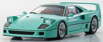 Kyosho 1:18 - Modelauto - Original - Ferrari F40 Mint Green