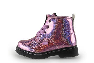Leone Veterboots Meisjes in maat 24 Roze, Kinderen en Baby's, Verzenden, Jongen of Meisje, Schoenen, Zo goed als nieuw