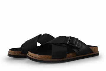 Timberland Slippers in maat 40 Zwart, Kleding | Heren, Schoenen, Slippers, Verzenden, Zo goed als nieuw, Timberland