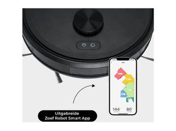 ZOEF ROBOT Bep 5.0 met dweilsysteem - Robot stofzuiger, Elektronische apparatuur, Verzenden, Nieuw