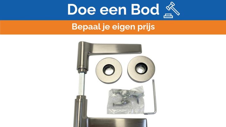 Bieden: Olivari Lama M107 Doorhandle Kit Satin, Watersport en Boten, Bootonderdelen, Ophalen of Verzenden