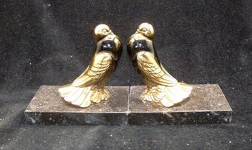 Boekensteunen Duiven - Art Deco - Boekensteunen (2) -