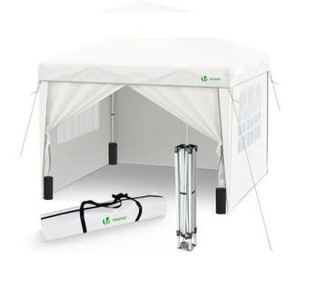 VOUNOT easy-up partytent 3×3m, 4 zijwanden en 4 zandzakke.., Ophalen of Verzenden