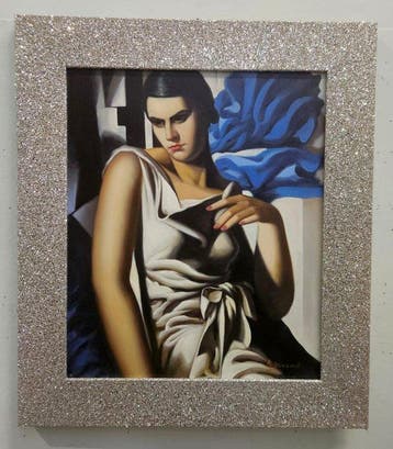 Scuola italiana (XX), da Tamara De Lempicka - Ritratto della