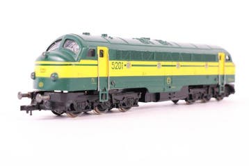 Fleischmann H0 - 4270 - Diesellocomotief (1) - HLD 52 - loc, Hobby en Vrije tijd, Nieuw