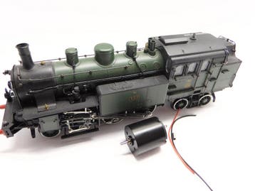 micromotor HRI004 ombouwset Rivarossi BR 77, K. Bay. Sts. B., Verzenden, Overige typen