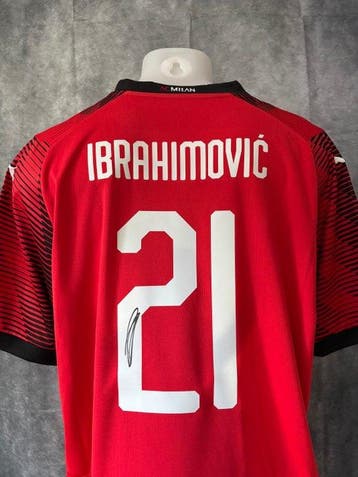 AC Milan - Voetbal - Zlatan Ibrahimovi - 2023 - Maillot de