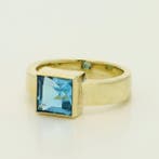 Ring - 14 karaat Geel goud Spinel, Nieuw