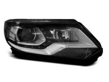 Black LED tube koplamp geschikt voor VW Tiguan, Verzenden